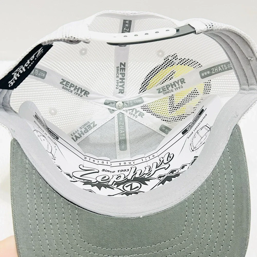 Zephyr Colorado Buffaloes Script Trucker Hat Cap‎ Adjustable Snapback Gray NCAA